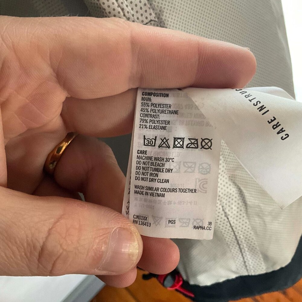 Rapha "Commuter" Rain Jacket/Shell W/ Reflective … - image 7